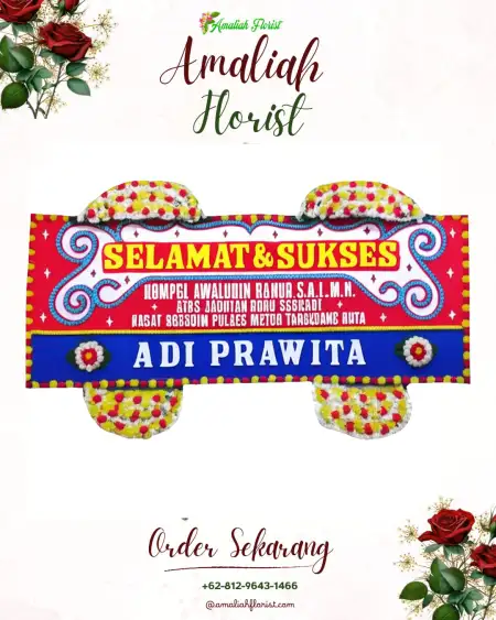 Papan Bunga Ucapan Selamat Anggoeya