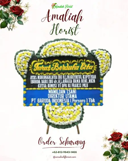 Papan Bunga Duka Anggoeya